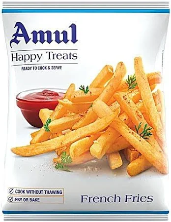 Amul Golden Crisp Frozen French Fries